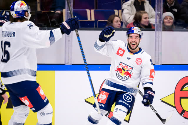 Der EHC Red Bull München spielt in der Champions Hockey League und ist live auf Sportdeutschland.TV zu sehen.