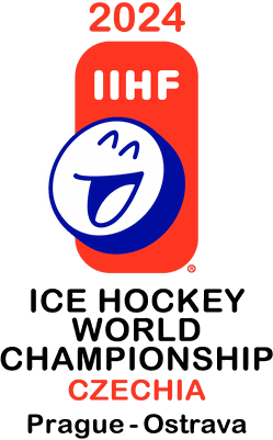Logo der IIHF Eishockey-Weltmeisterschaft 2024